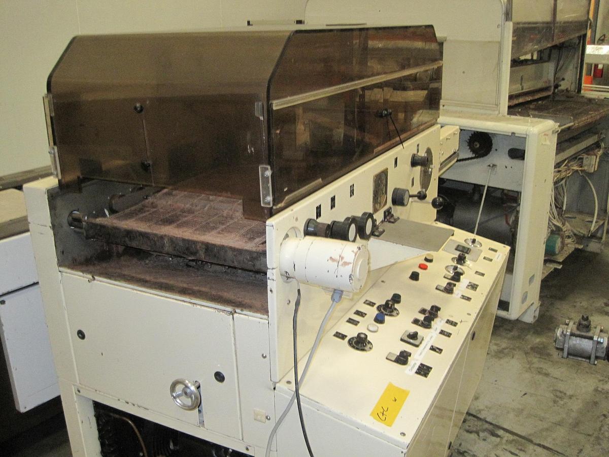 Used Sollich UT 420 chocolate enrober