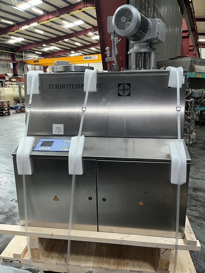 Used Sollich TC600 B chocolate plate temperer