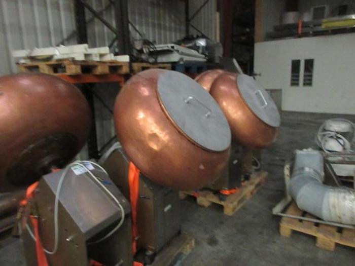Used Walter Brucks Copper coating pans