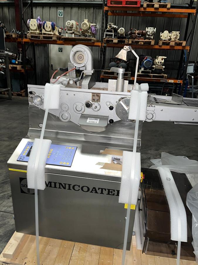 Used Sollich UT320 chocolate enrober