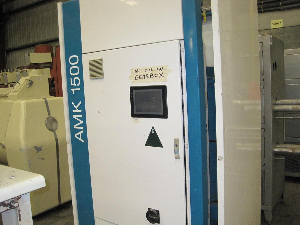 Used Aasted AMK1500 chocolate plate temperer