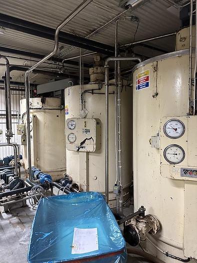 Used Lehmann Chocolate tanks