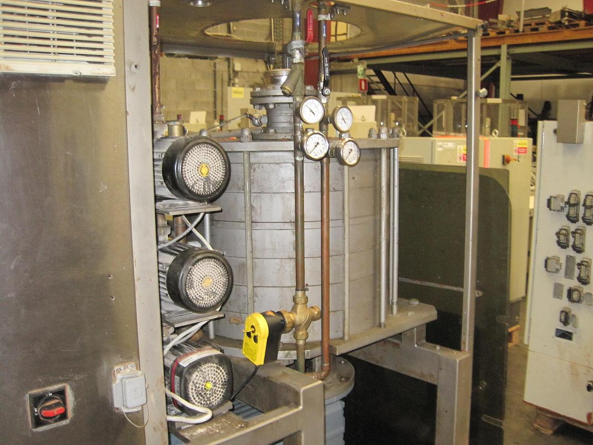 Used Aasted AMC1600 chocolate plate temperer