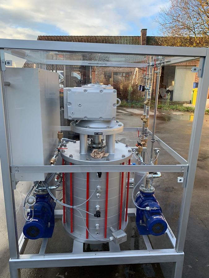 Used Sollich MSV1000 chocolate plate temperer