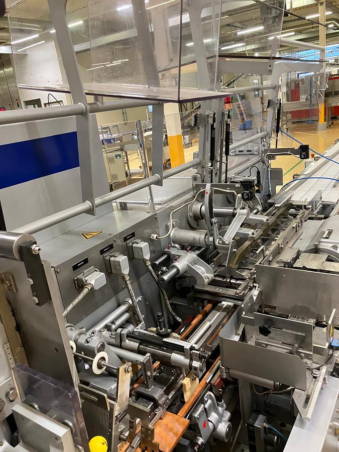 Used Bosch SIG DSN Chocolate bar wrapping machine - 100g/200g