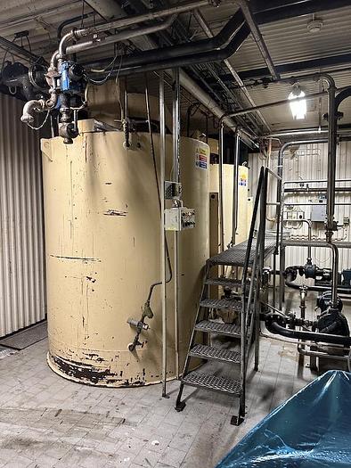 Used Lehmann Chocolate tanks