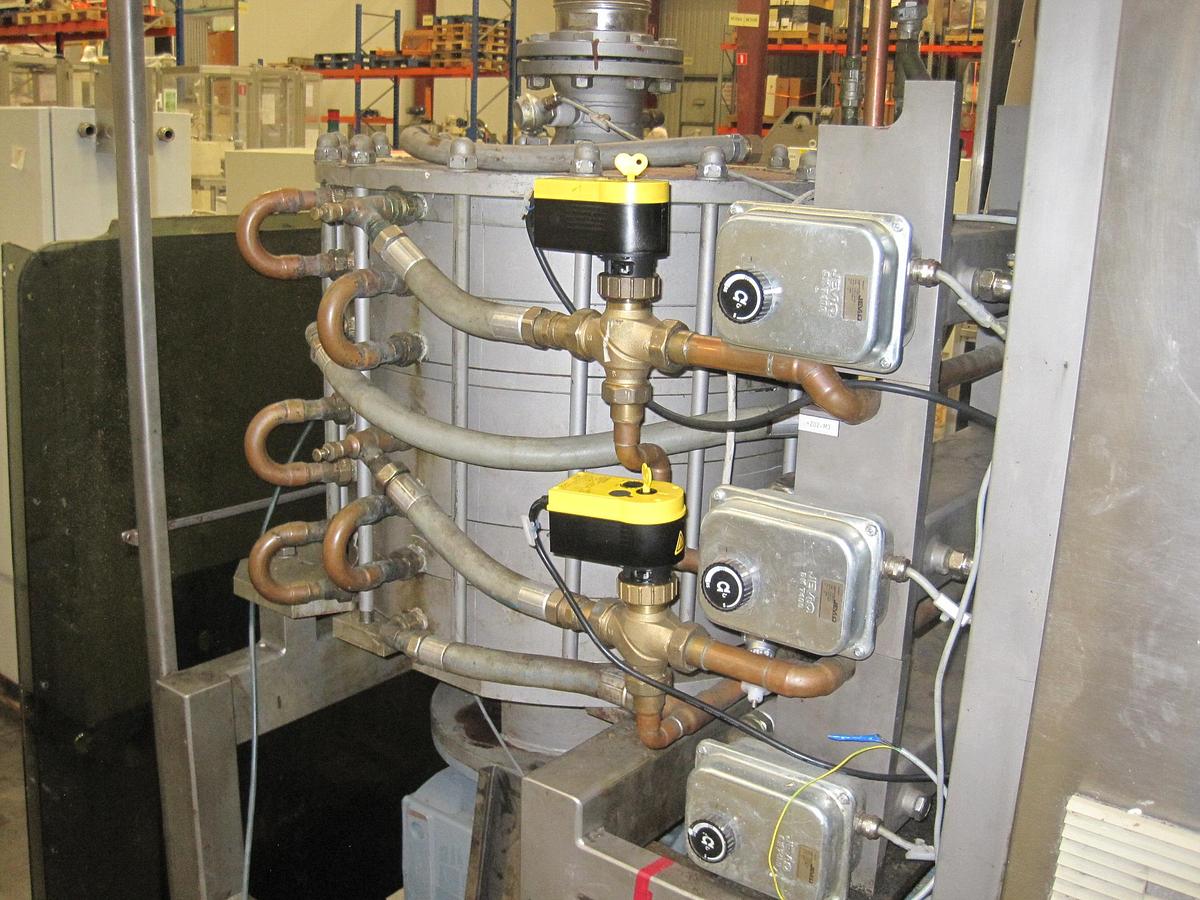 Used Aasted AMC1600 chocolate plate temperer