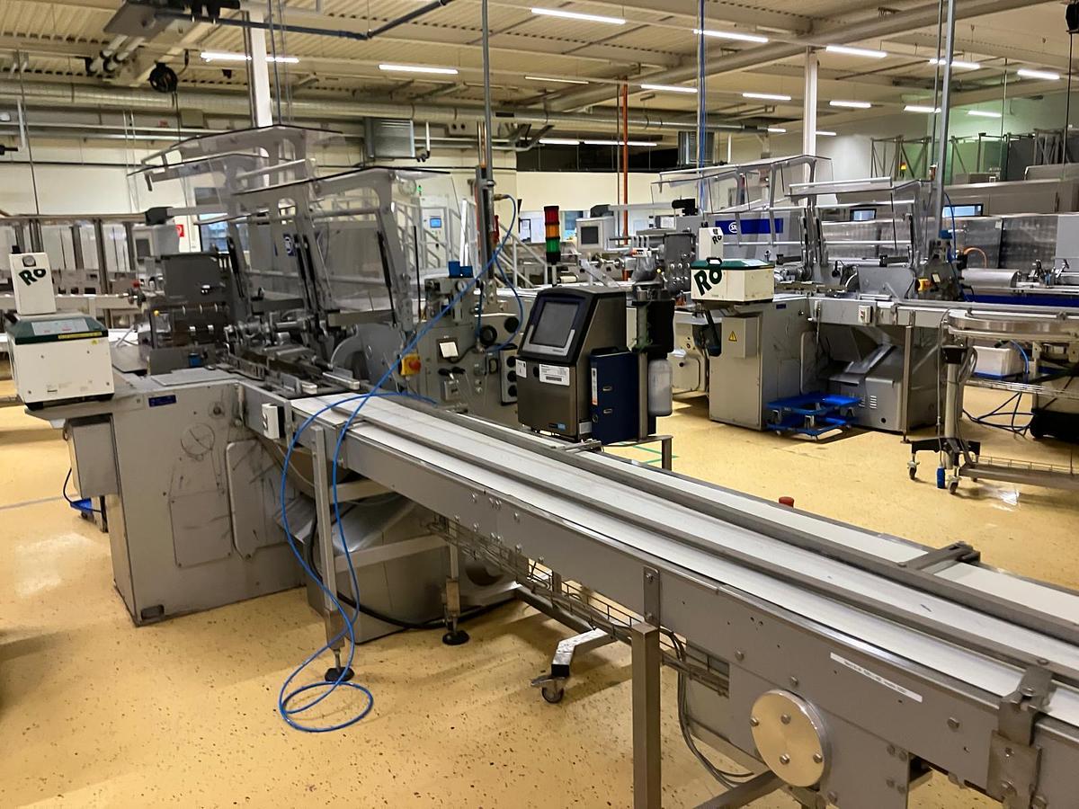 Used Bosch SIG DSN Chocolate bar wrapping machine - 100g/200g