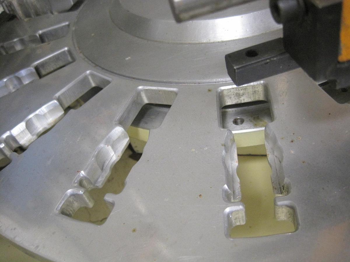Used Rasch RUE A2 chocolate figure foiling machine