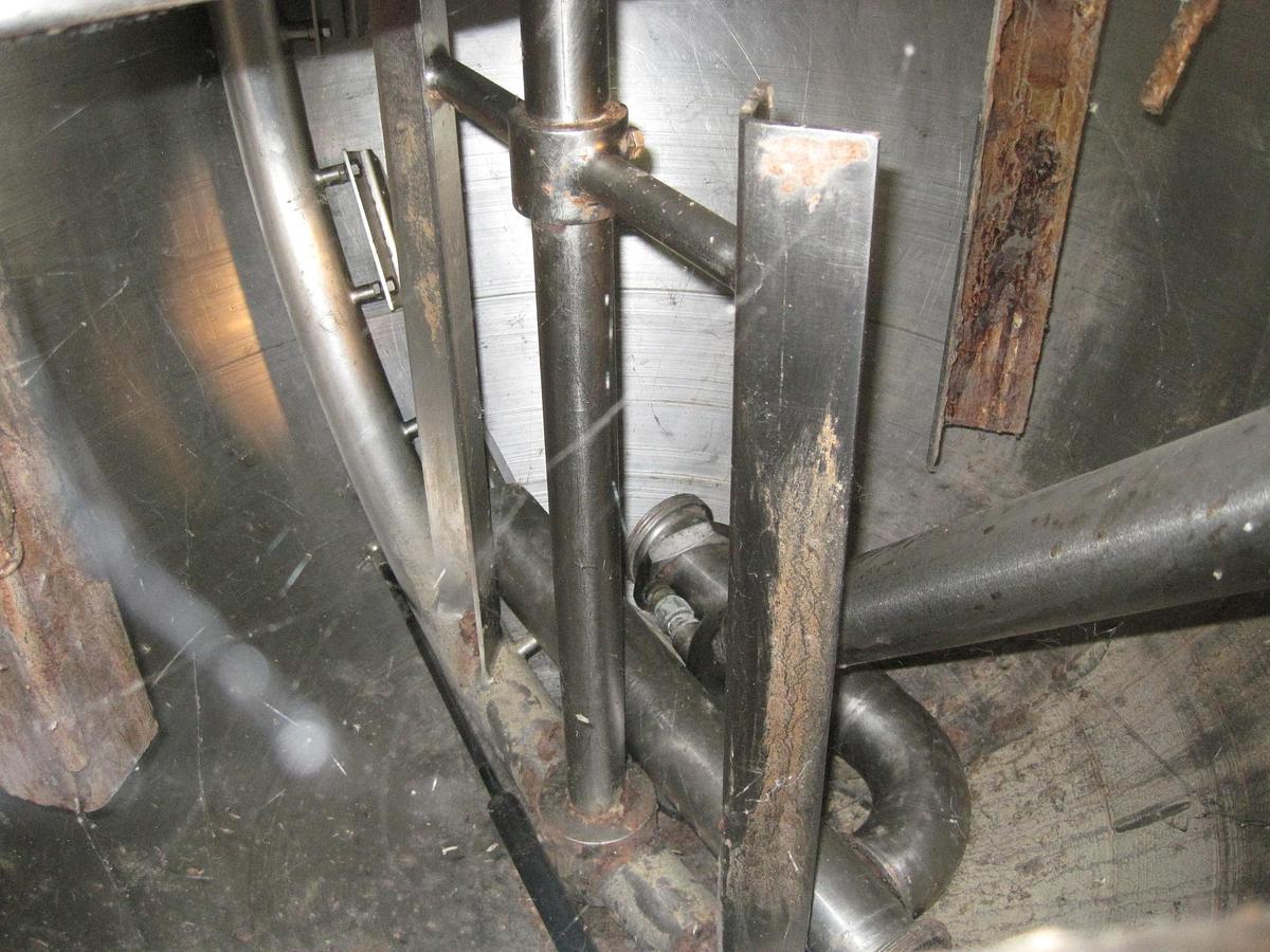 Used Giusti 500L steam jacketted cooker and mixer