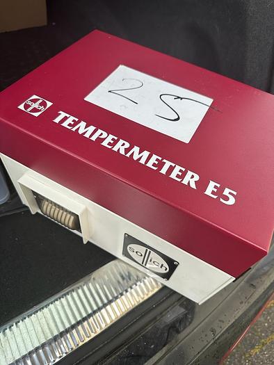 Used Sollich E5 tempermeter