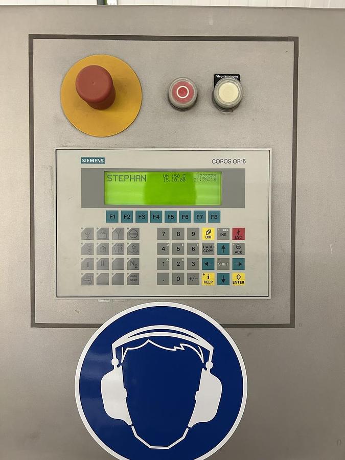 Used Stephan UM150E, mixer and cutter, 200L