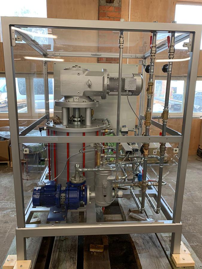 Used Sollich MSV1000 chocolate plate temperer