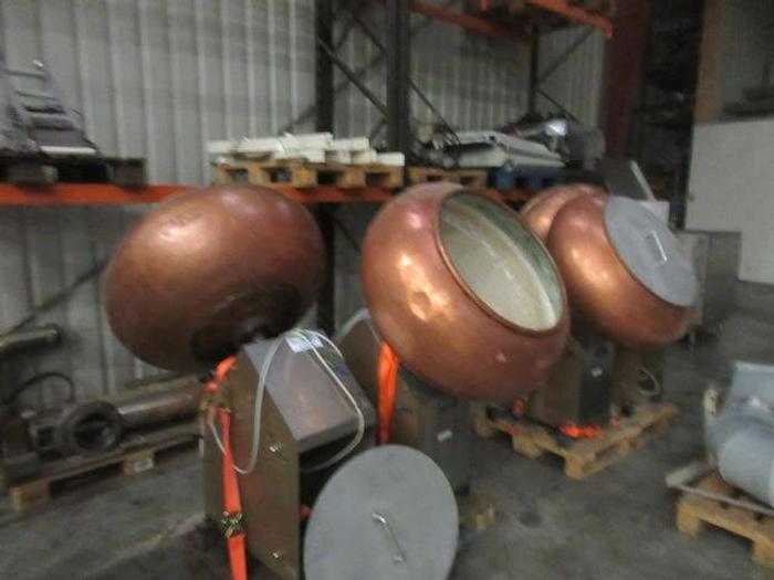 Used Walter Brucks Copper coating pans