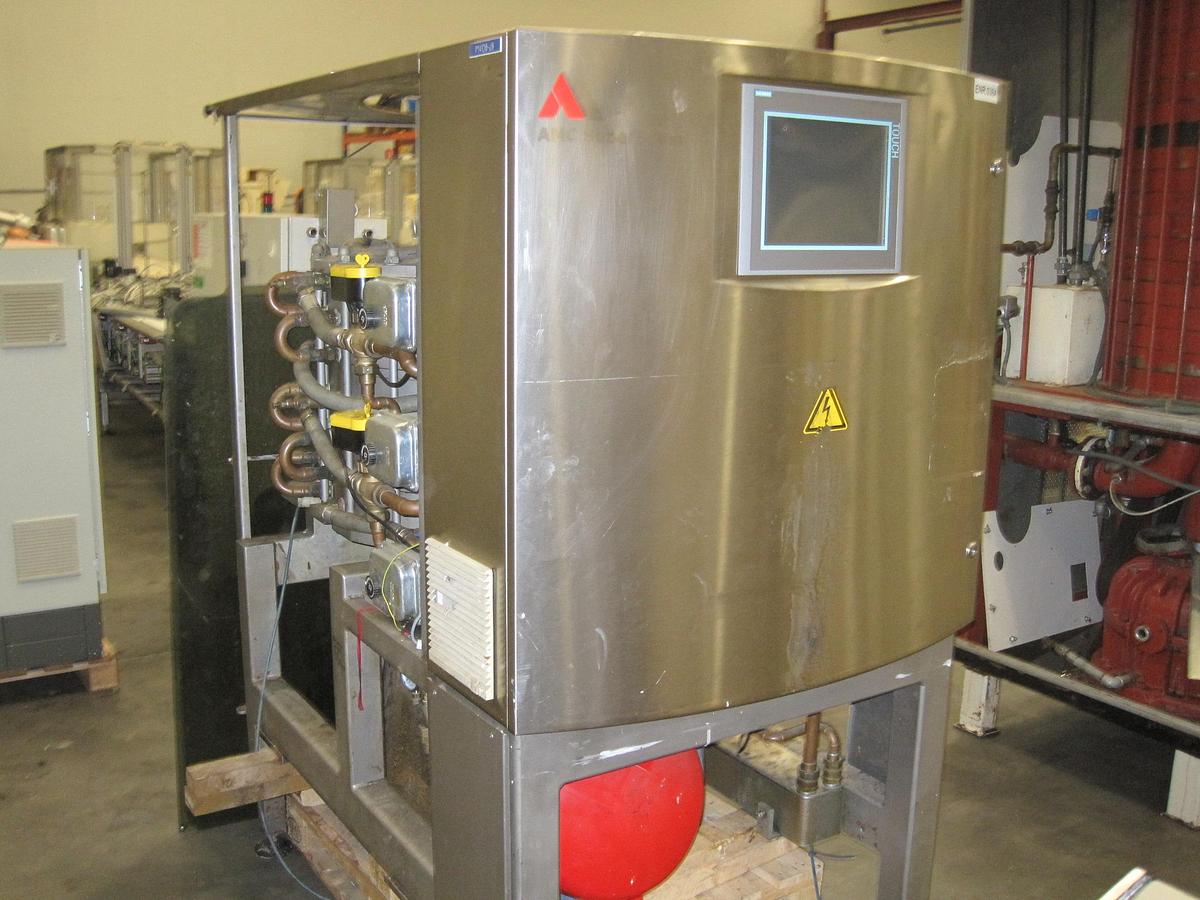 Used Aasted AMC1600 chocolate plate temperer