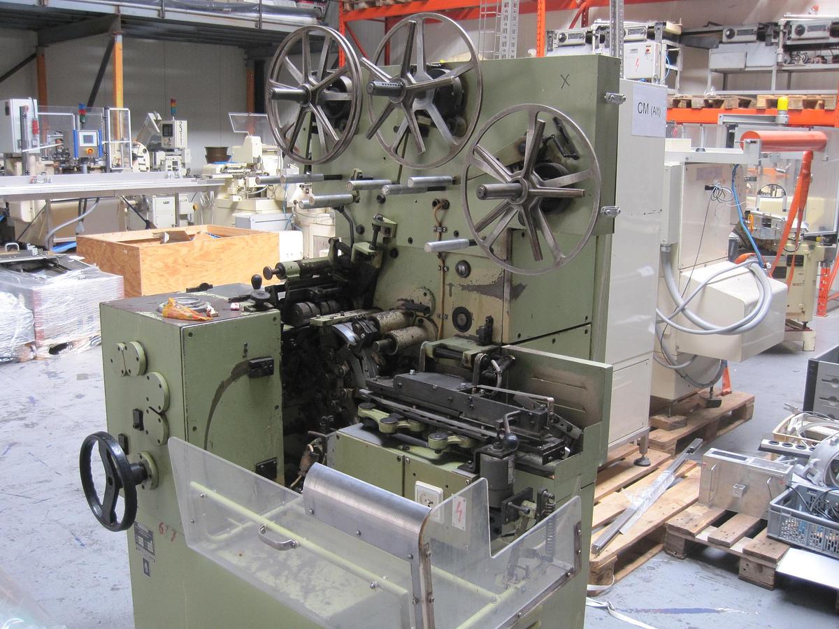 Used Nagema EW5 cut and fold wrapper