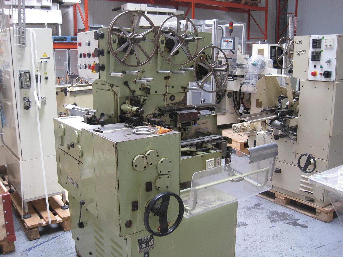 Used Nagema EW5 cut and fold wrapper