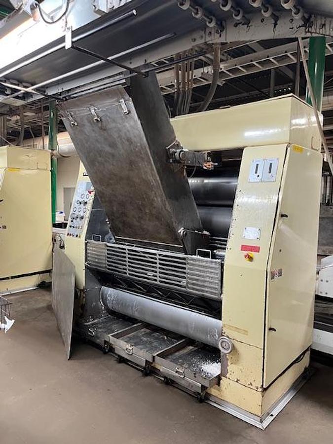 Used Buhler SFL1800 5 roll chocolate refiner