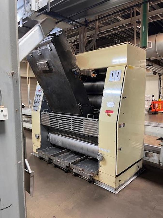 Used Buhler SFL1800 5 roll chocolate refiner