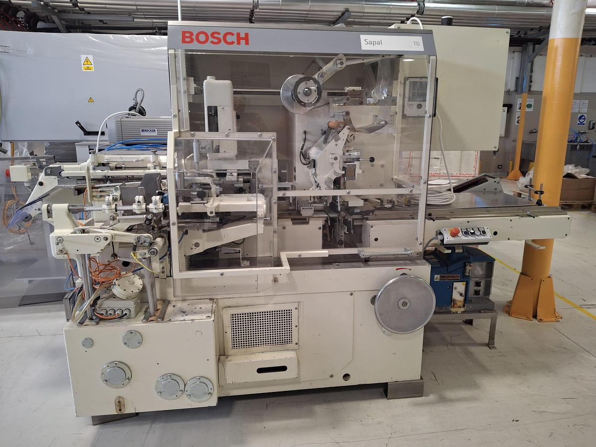 Used Bosch Sapal TD chocolate bar wrapper