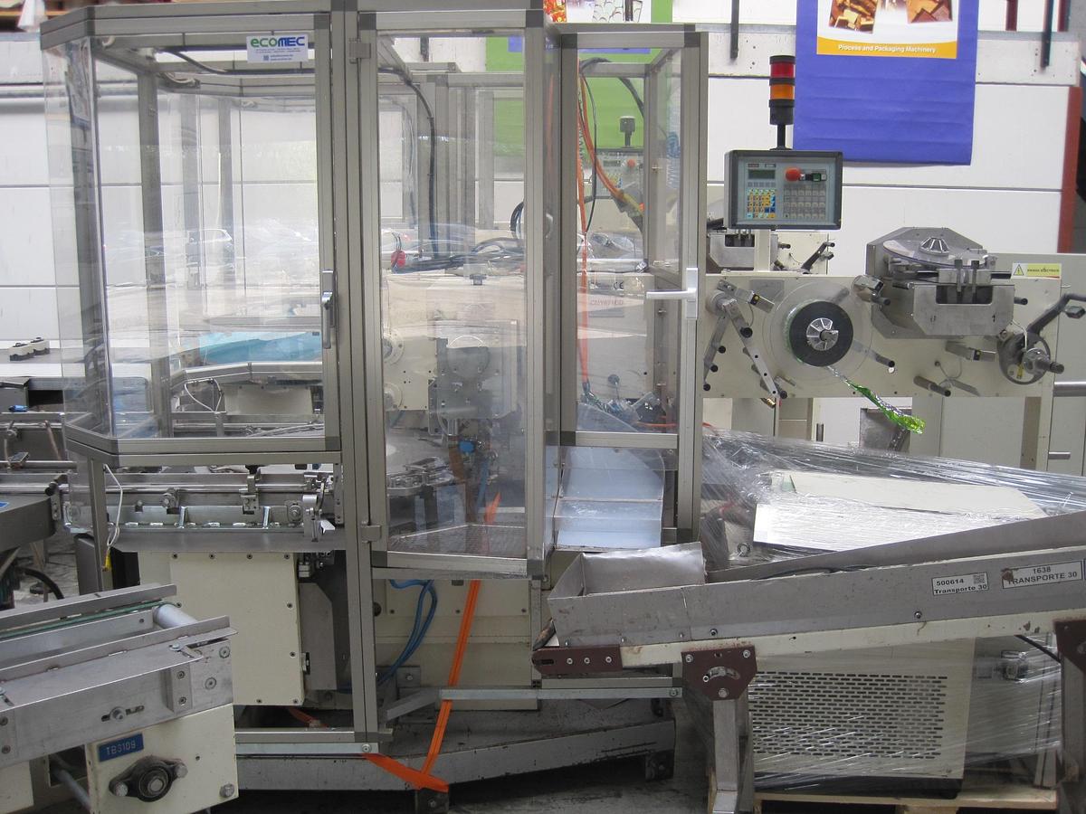 Used Carle Montanari (Sacmi) CM Y871 CD, high speed double twist for chocolates