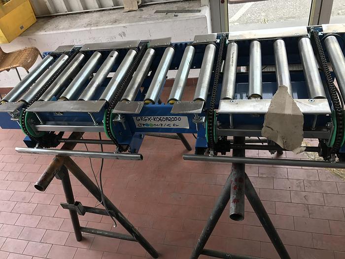 Gebraucht OVERBECK Rollenbahnumsetzer Umsetzer Förderbahnumsetzer