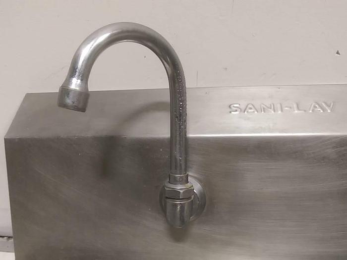Used SANI-LAV S/S WASH SINK