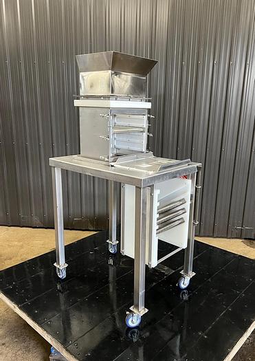 Used USED ERIEZ GRAVITY MAGNET TRAP WITH SLIDING MAGNETIC GRATES