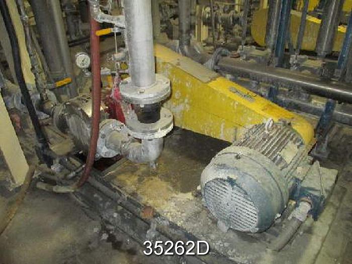 Used Lobeflo SR/3/038/LD/3A 2.5" Rotary Pump #35262
