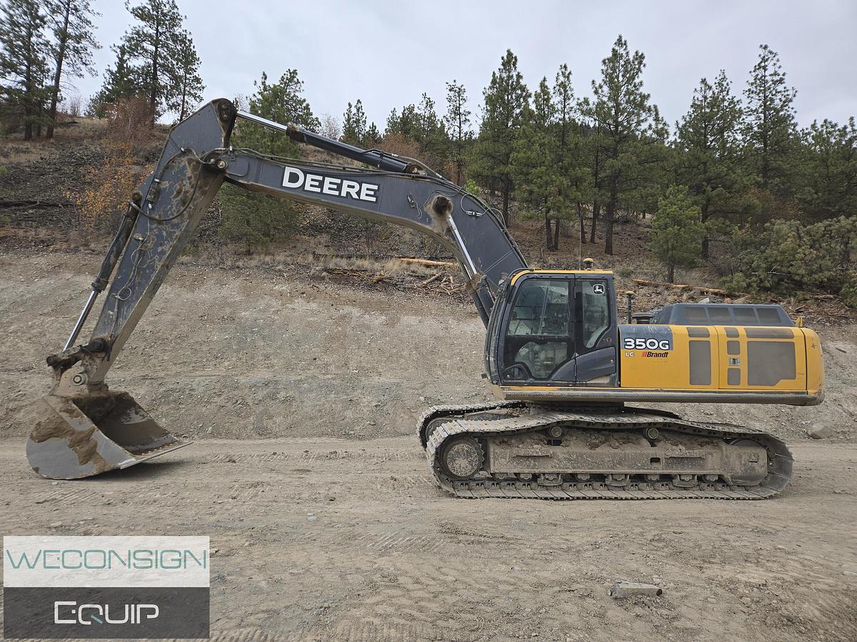 Used 2015 John Deere 350G Hydraulic Excavator
