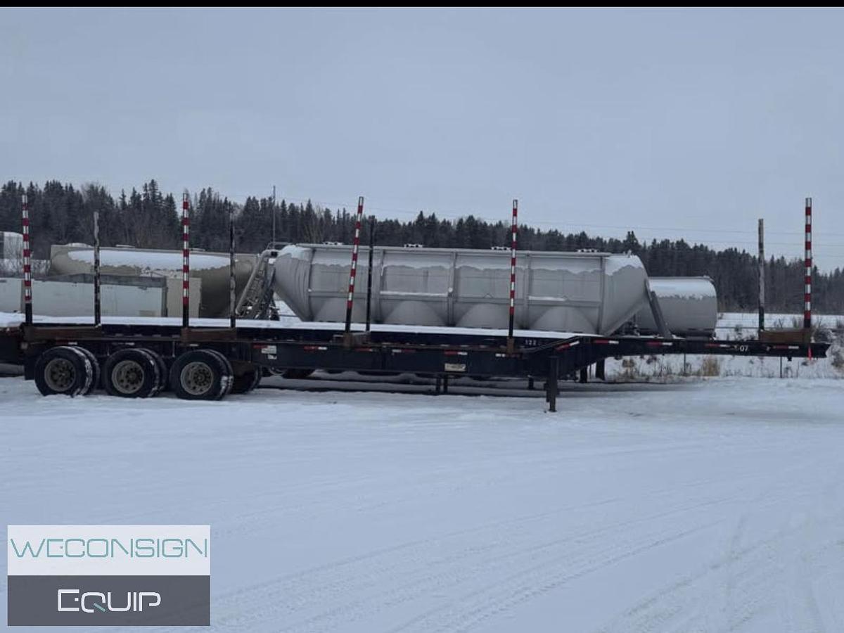 Used 2006 Superior Tri Axle Hayrack Logging Trailer