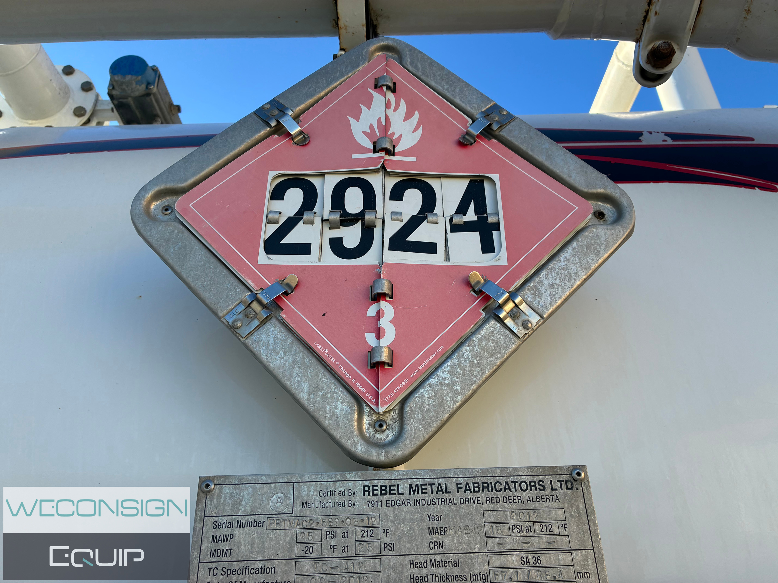 Used 2012 Freightliner Coronado SD Combo Vacuum Truck