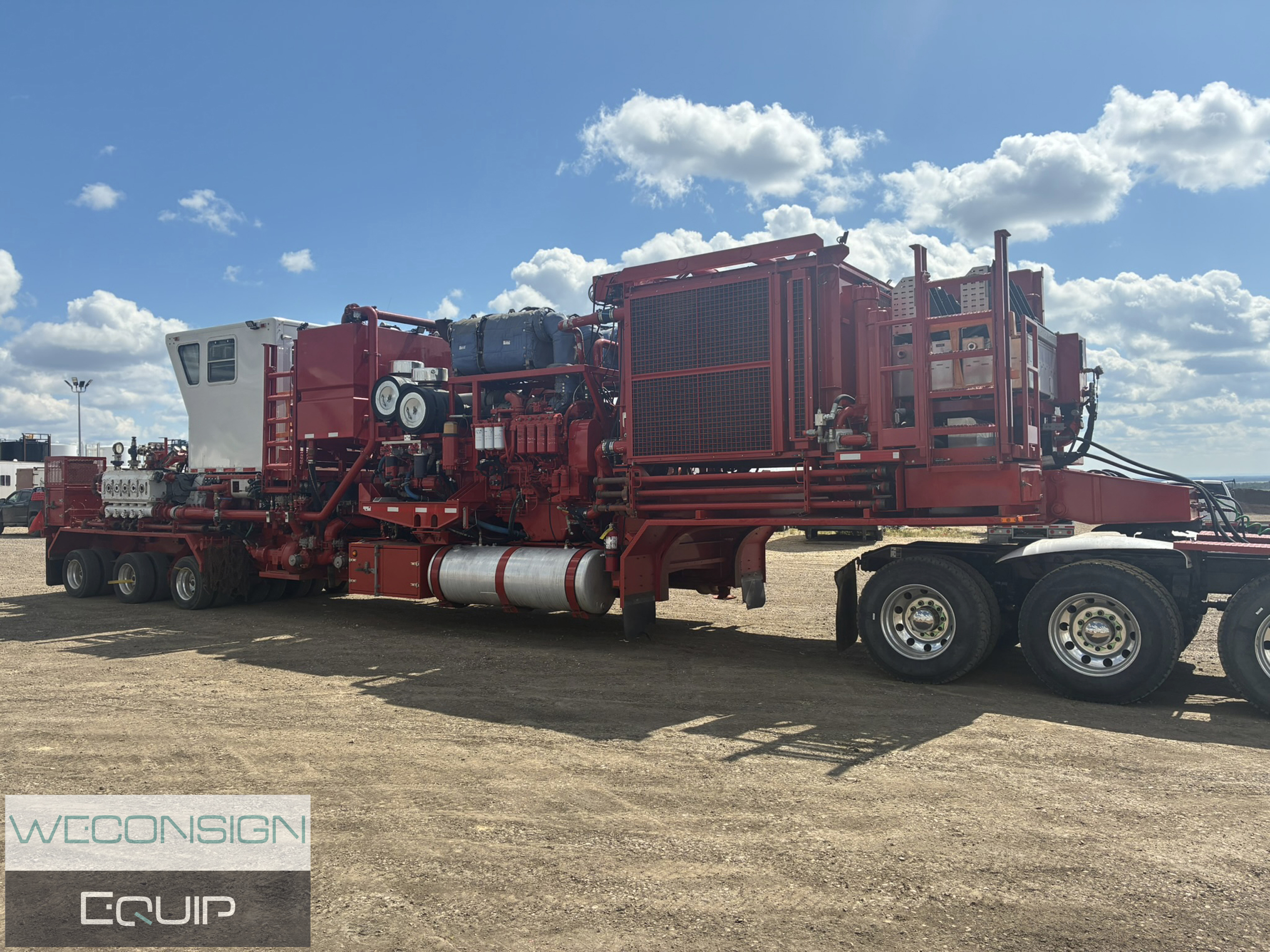 Used 2019 MSI 3000HP True Twin Fluid Pumper