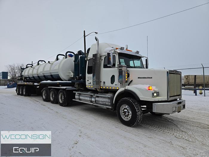 Used 2015 Western Star Tri-Drive Custom Vac Semi Vac