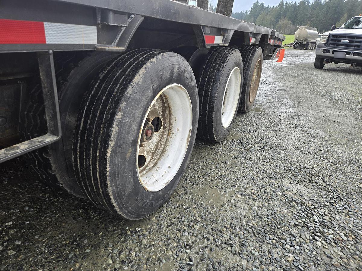 Used 2008 Ledwell Hydraulic Tilt Deck Equipment Trailer