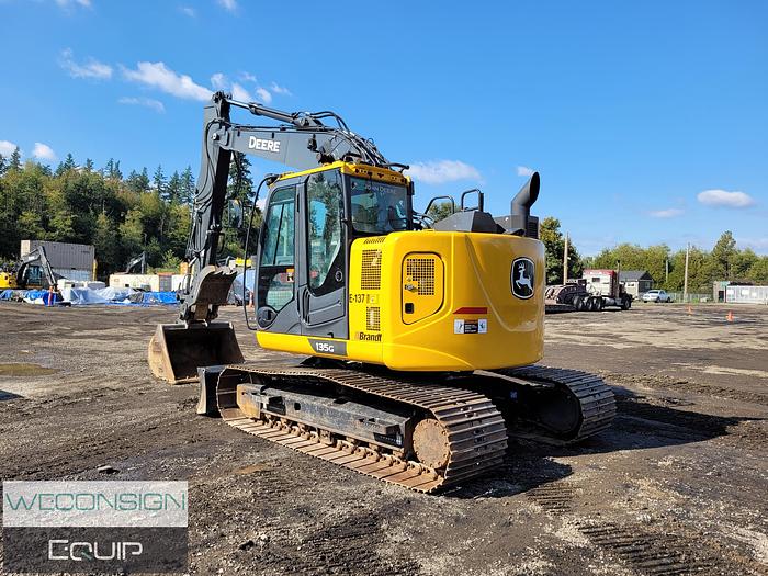 Used 2022 John Deere 135G Excavator