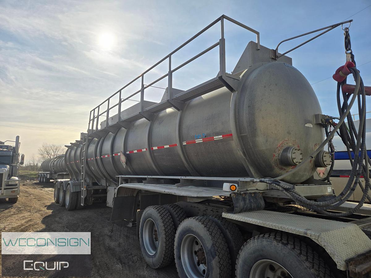 Used 2013 Brenner 42m3 Aluminum Tanker Trailer