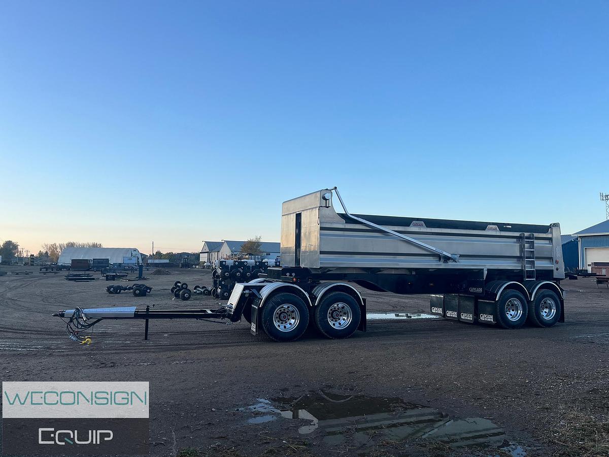 2025 Cancade Aluminum Quad Wagon Gravel Trailer