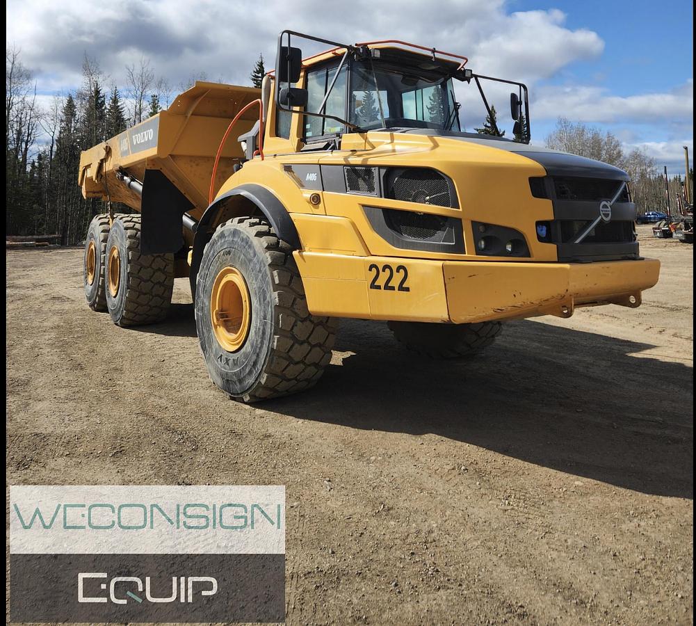Used 2016 Volvo A40G Articulated Dump Truck