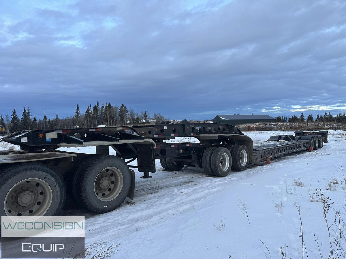 Used 2014 Pacesetter 55T 9 Axle Lowbed/Lowboy Trailer Combination