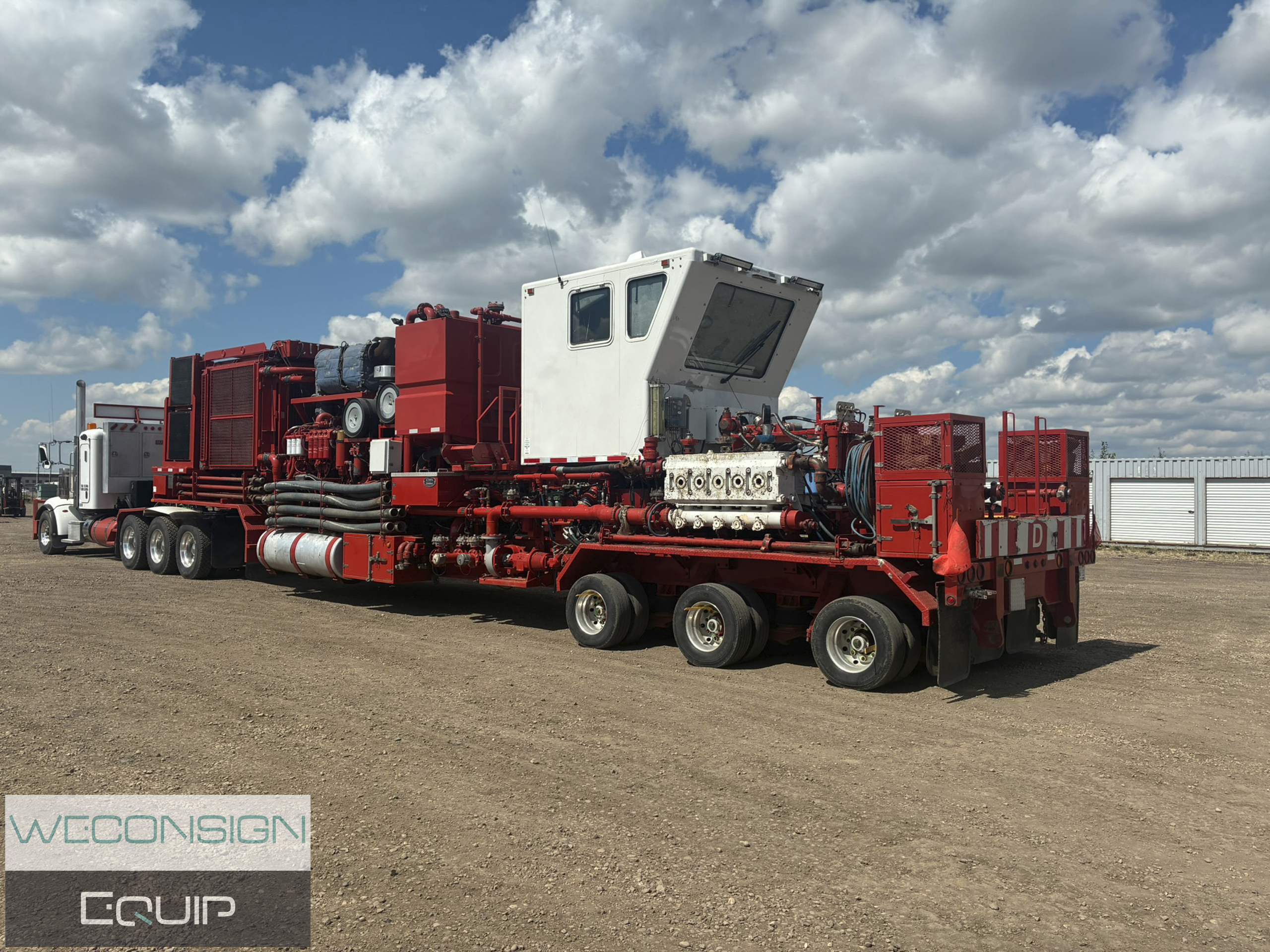 Used 2019 MSI 3000HP True Twin Fluid Pumper