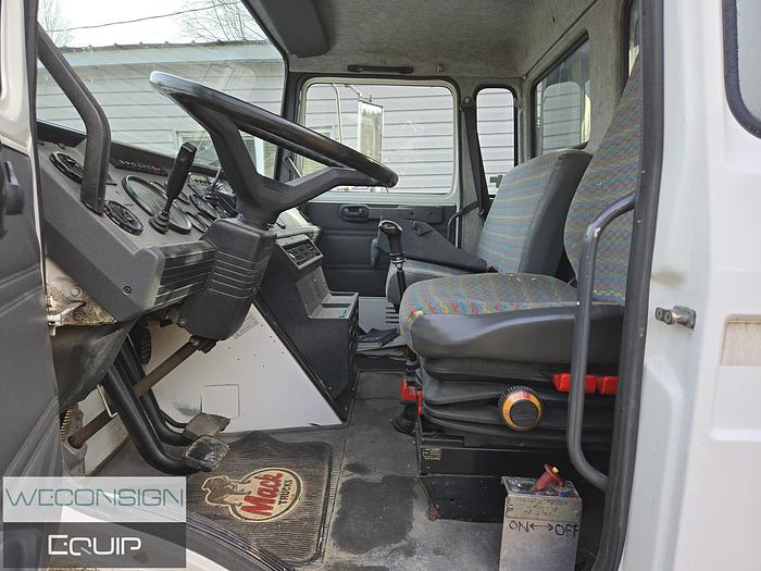 Used 1996 Mack CS200P Single Axle Boom/ Crane Truck