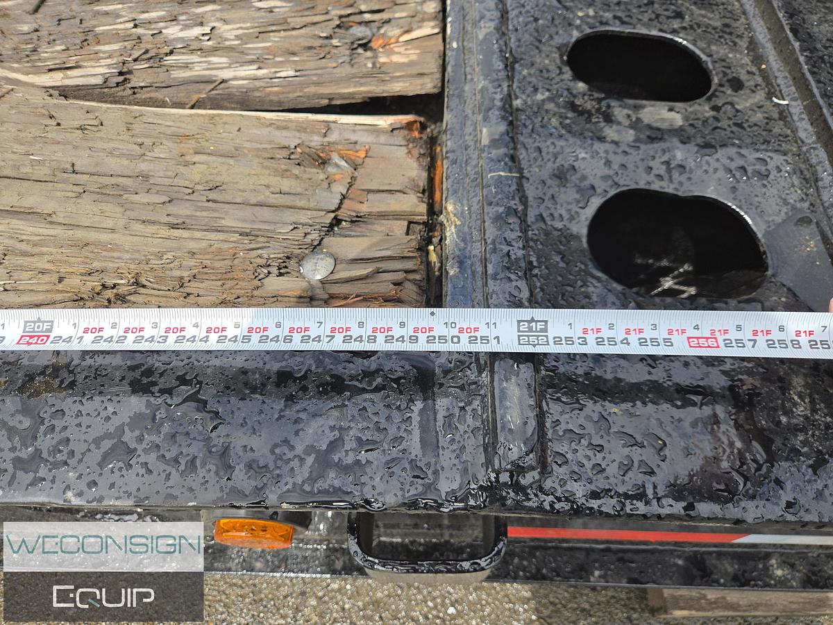 Used 2005 K-Line 60 Ton Lowbed Trailer and Jump Jeep