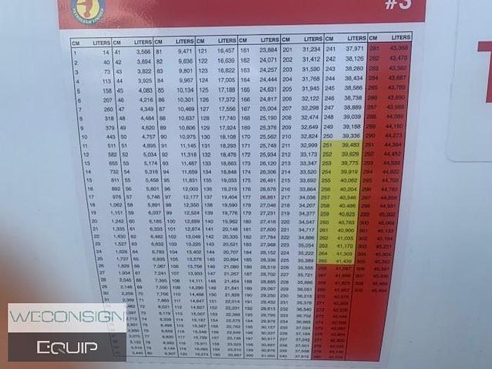 Used 2012 Regal Tanks 91,100 Litre Split Fuel Storage Tanks