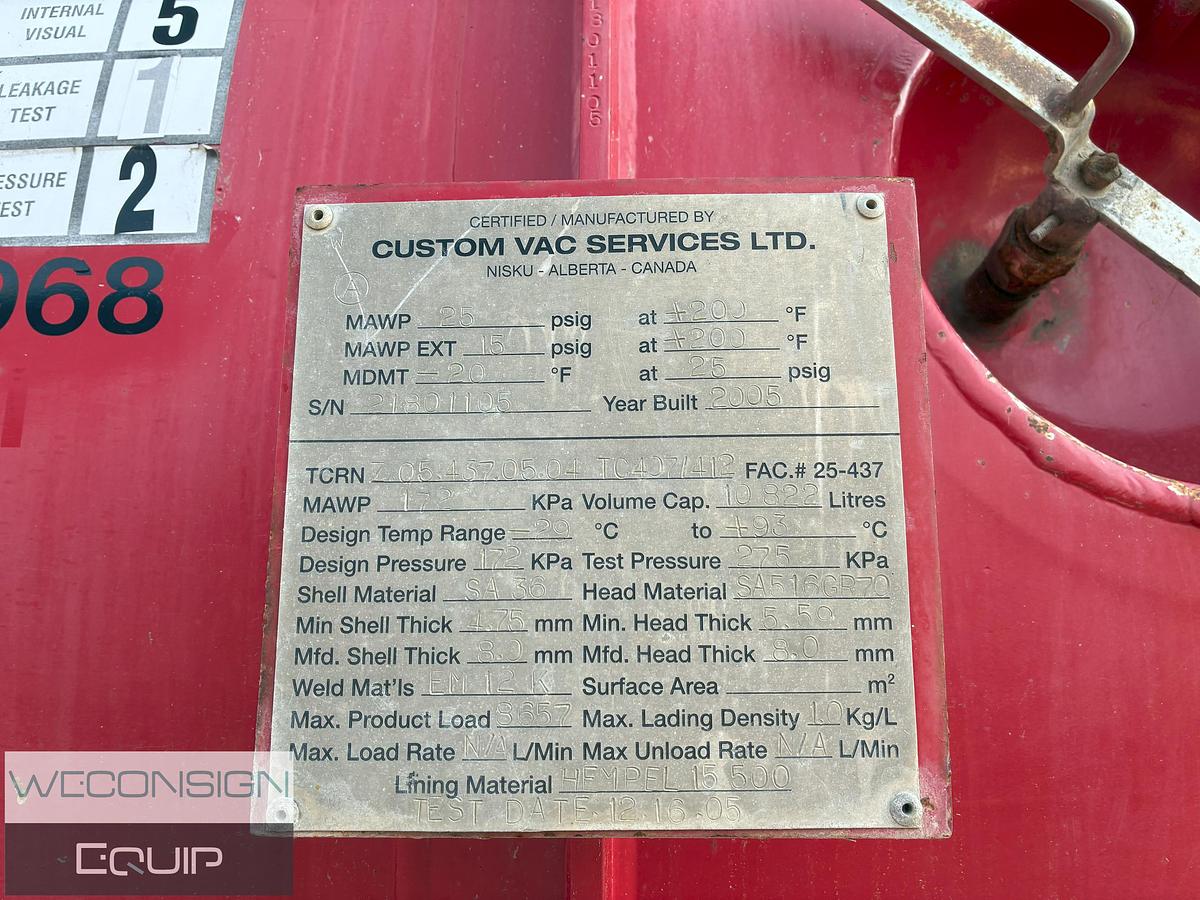 Used 2006 Western Star Tri Axle Code Hydro Vac