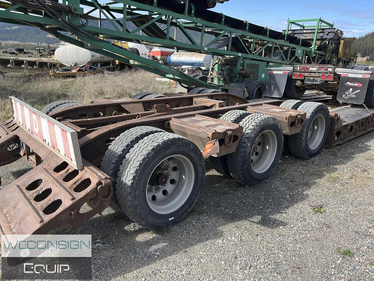 Used 1998 Peerless 55 Ton RGN Lowbed Trailer