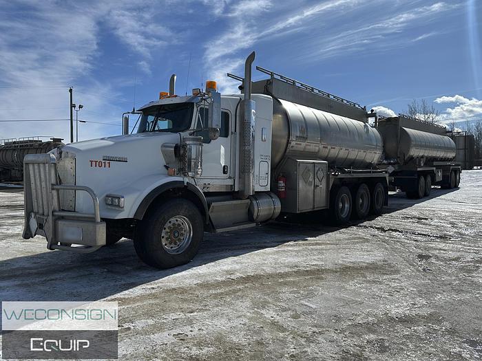 Used 2012 Kenworth T800 Tri-Drive TC407 Tank Truck - #02042