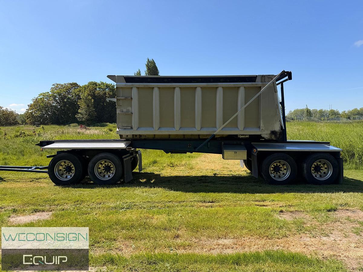 Used 2007 Kenworth W900 Dump Truck w/ K-Line Quad Transfer