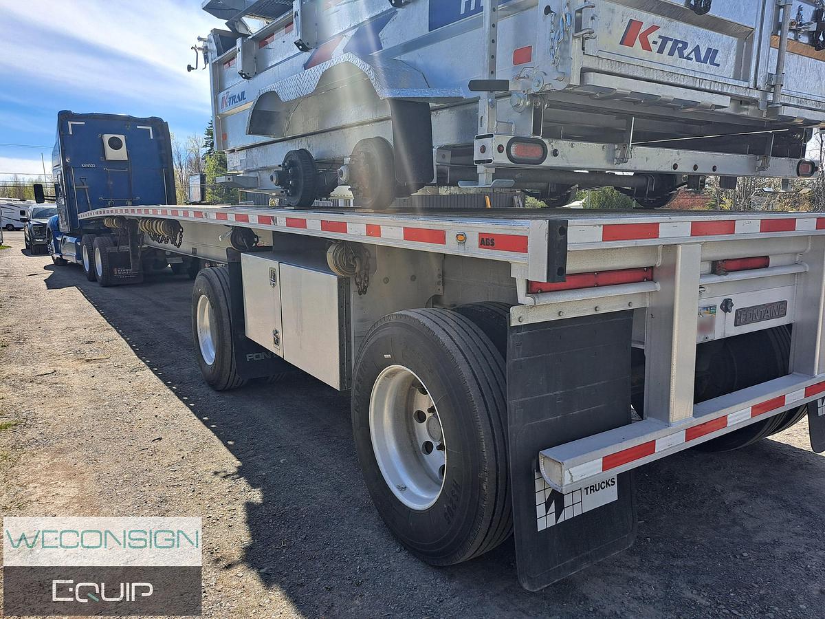 Used 2017 Fontain HAR5212WSA Flat Bed Trailer