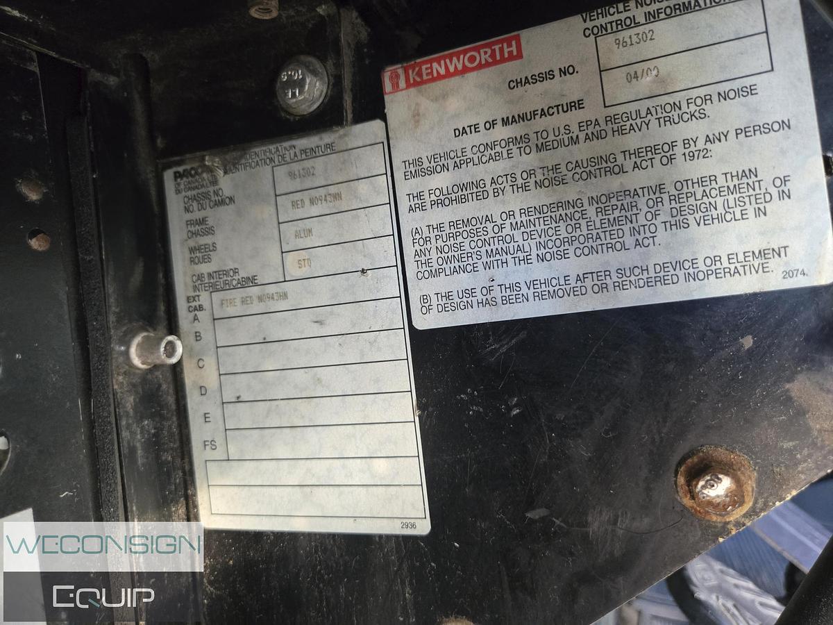 Used 2000 Kenworth W900B